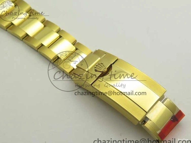 MiroTime 0307 Daytona 116589RBOW YG Rainbow Crystal BLF Best Edition Black Dial on YG Bracelet A ZeroBulk 3352